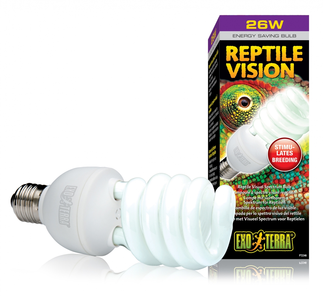 Zdjęcie Exo-Terra Reptile Vision świetlówka kompaktowa do terrarium tropikalnego 25W 