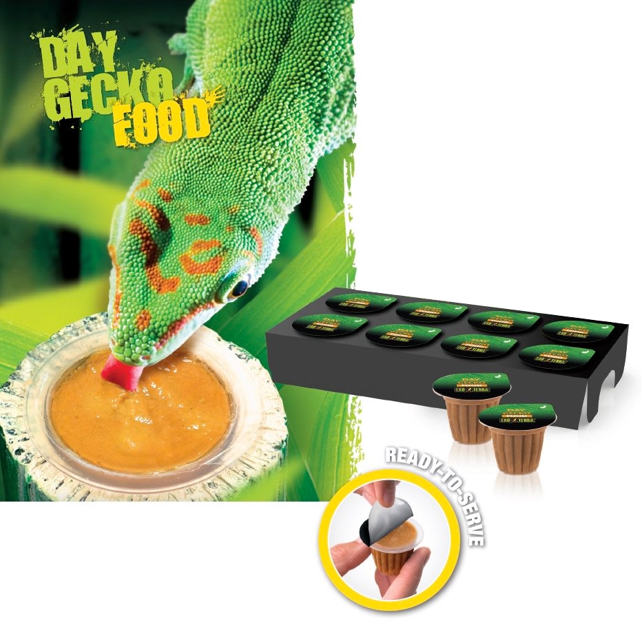 Zdjęcie Exo-Terra Day Gecko Food  pokarm dla wszystkożernych gekonów 4x 12,5g