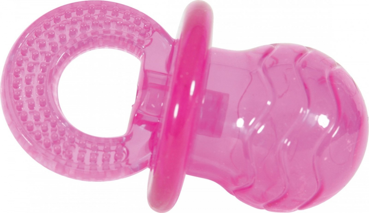 Zdjęcie Zolux Zabawka TPR POP smoczek  różowy 10 cm