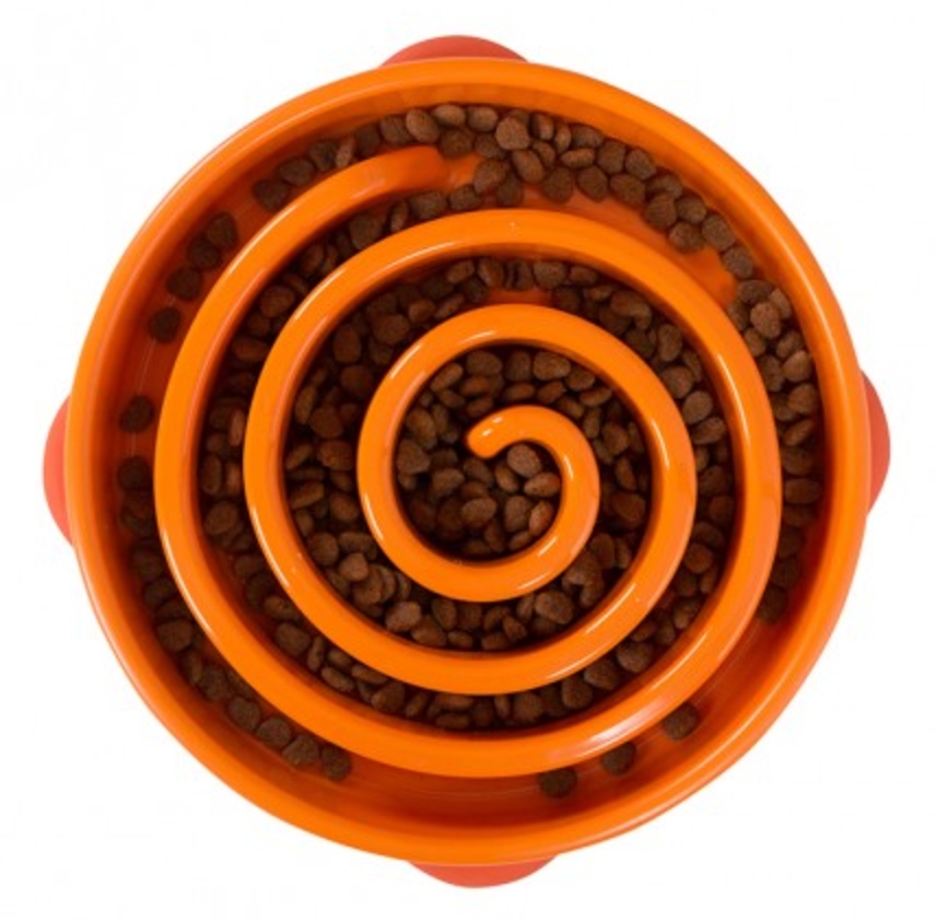 Zdjęcie Outward Hound Fun Feeder™ miska spowalniająca jedzenie  pomarańczowa ø ok. 33 cm