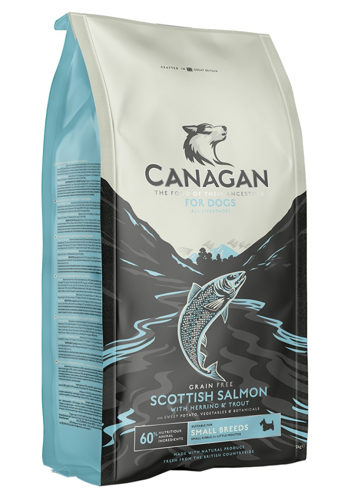 Zdjęcie Canagan For Dogs sucha karma dla psów  Small Breed Scottish Salmon 6kg