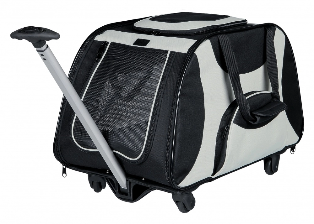 Trixie Trolley wózek transporter na kółkach duży dla psa lub kota 67 x 43 x  34 cm | Animalia.pl